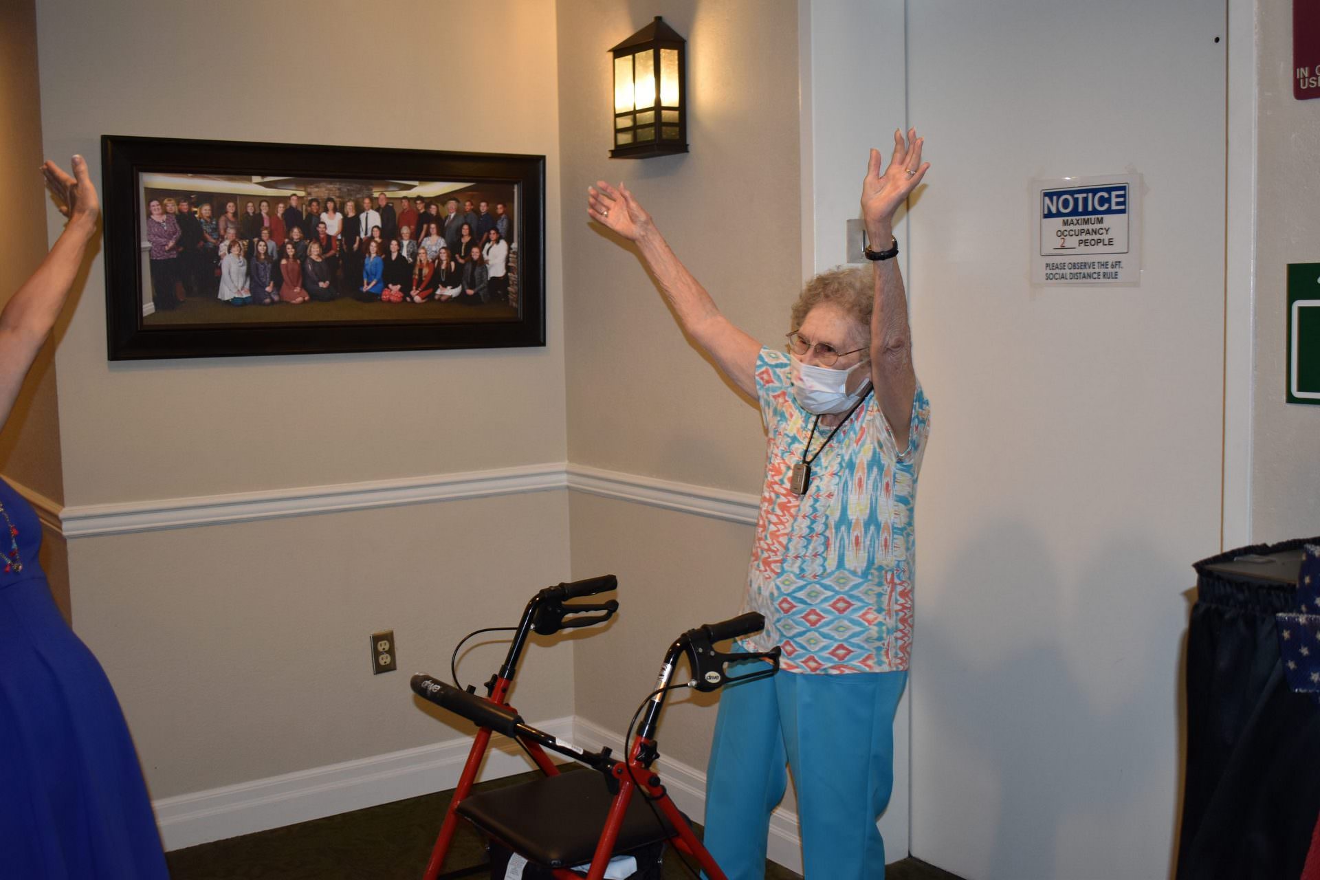 Resident Shirley Hodes celebrates 104th birthday